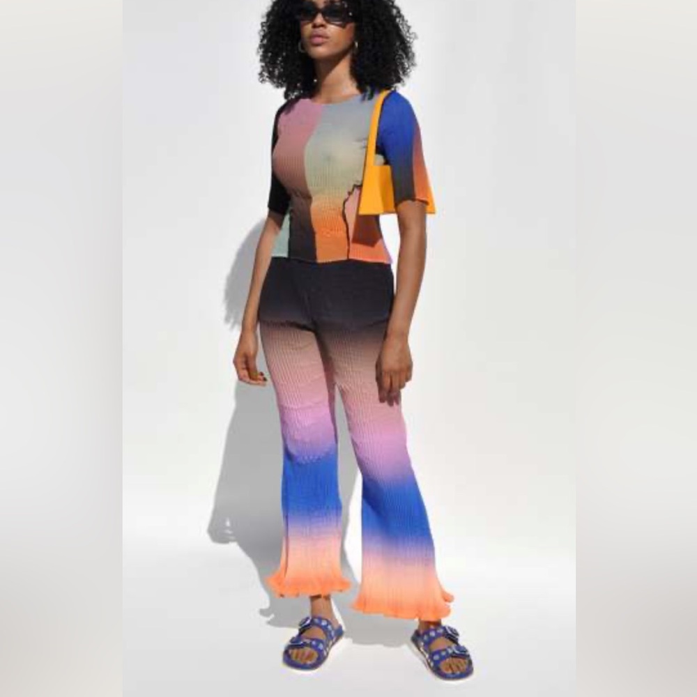 Julia Heuer Rose trousers sisko print.